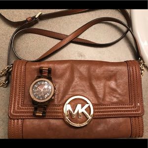 Michael Kors purse and watch